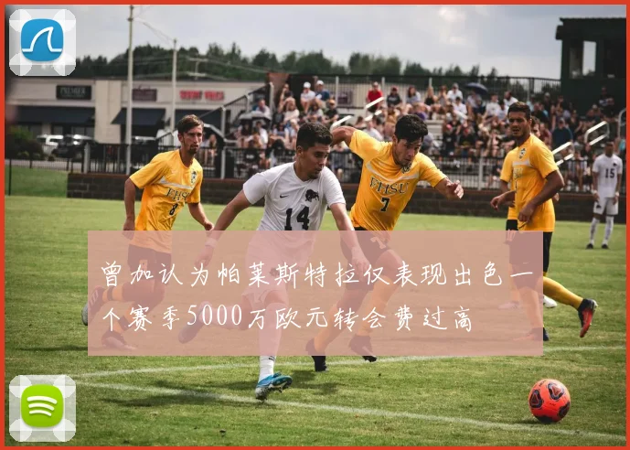 曾加认为帕莱斯特拉仅表现出色一个赛季5000万欧元转会费过高